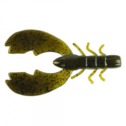 Berkley PowerBait Chigger Craw | 4in | 10cm | Model #PBBCHC4-GP Green Pumpkin
