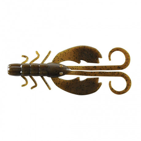 Berkley PowerBait Crazy Legs Chigger Craw | 4in | 10cm | Model #PBBCLCC4-GP Green Pumpkin