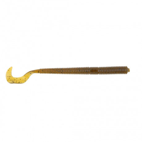 Berkley PowerBait Power Worms | 4in | 10cm | Model #PBBPW4-GP Green Pumpkin
