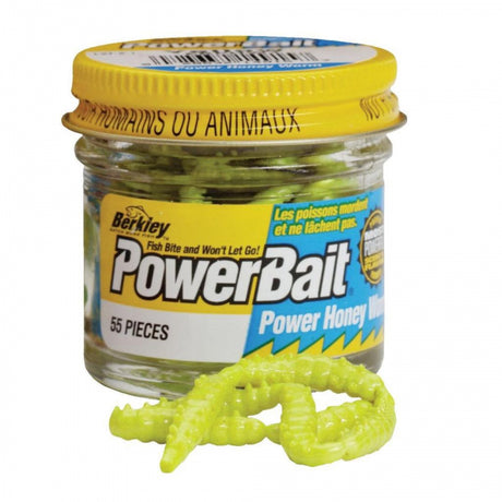 Berkley PowerBait Power Honey Worm Yellow