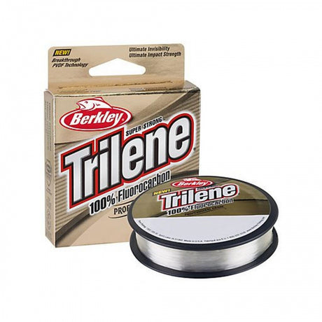 Berkley Trilene 100% Fluorocarbon | 110yd | 100m | 6lb | 2.7kg | Model #TFPS6-15 Clear