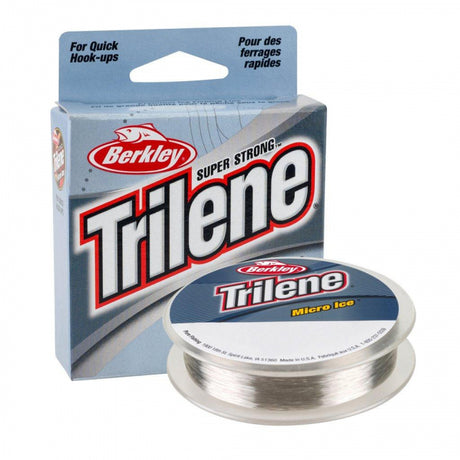 Berkley Trilene Micro Ice | 2lb | 0.9kg | Model #MIPS2-66 Clear Steel