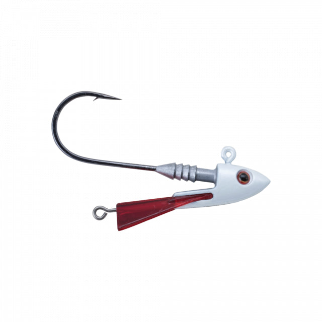 Berkley Fusion19 Snap Jigs | 1/4oz | 7g | 1/0 | Model #FSN19SJ1/4-1/0-PRF Pearl Red Flash