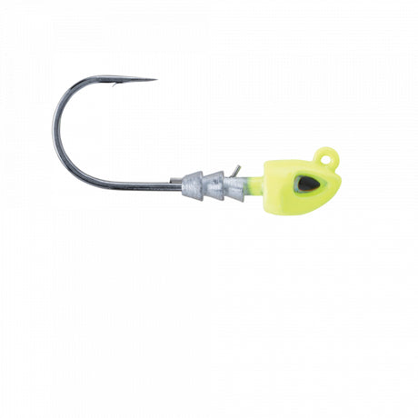 Berkley Fusion19 Swimbait Jighead | 1/8oz | 3.5g | 1/0 | Model #FSN19SWBJ1/8-1/0-CH Chartreuse