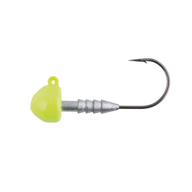 Berkley Half Head Jigs | 1/4oz | 7g | 2/0 | Model #BHHJ14-CH Chartreuse