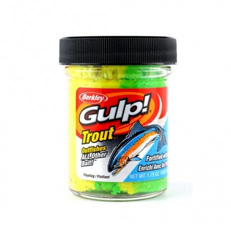 Berkley Gulp! Trout Dough | Original Scent | Model #GDTB2-RCA Rainbow Candy