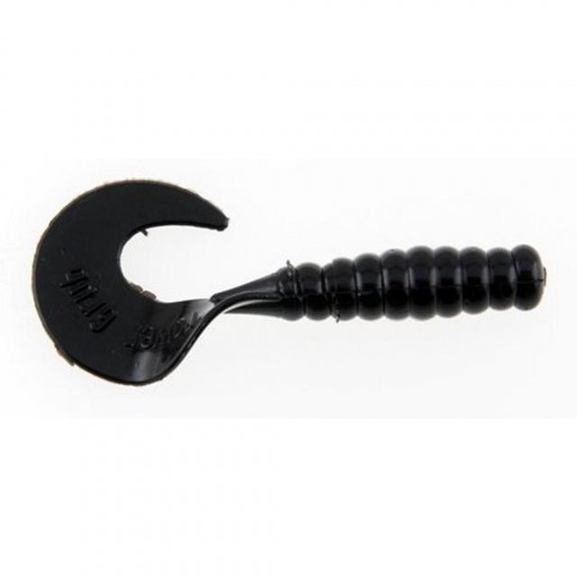 Berkley PowerBait Power Grubs | 2in | 5cm | Model #PBHPG2-BL Black