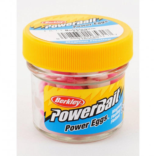Berkley PowerBait Power Eggs Floating Magnum | Original Scent | Model #FEBG Bubblegum