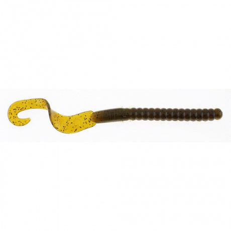 Berkley PowerBait Power Worms | 7in | 18cm | Model #PBBPW7-GP Green Pumpkin