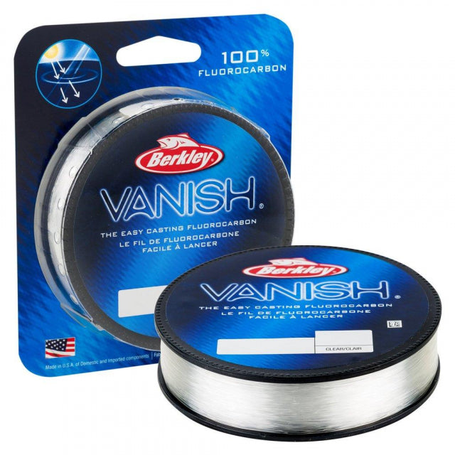Berkley Vanish®, Clear, 17lb  7.7kg Fluorocarbon Fishing Line