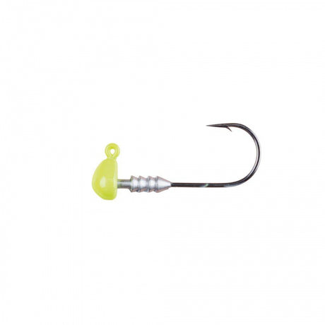 Berkley Half Head Jigs | 1/16 oz | 1.8g | 1 | Model #BHHJ116-CH Chartreuse