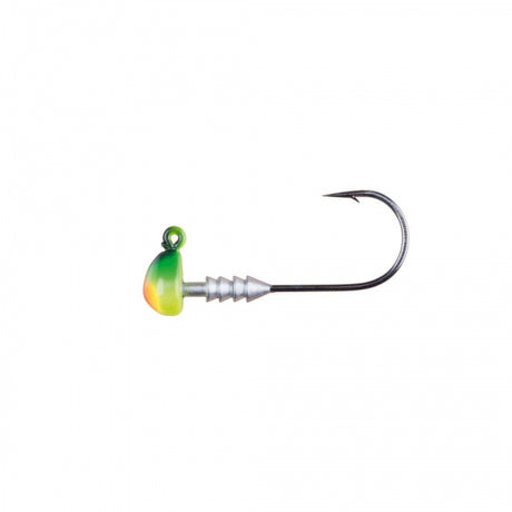 Berkley Half Head Jigs | 1/16 oz | 1.8g | 1 | Model #BHHJ116-FT Firetiger