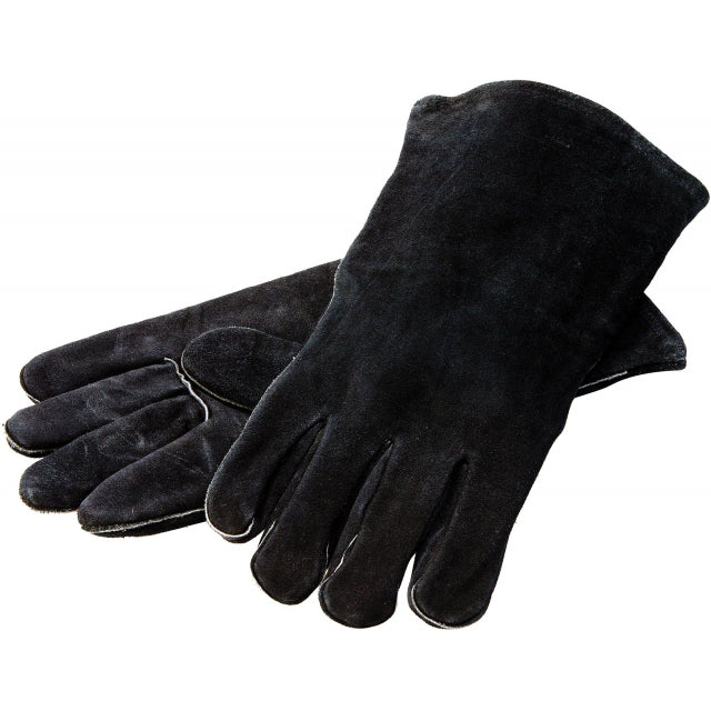 Lodge Leather Cooking Gloves Black
