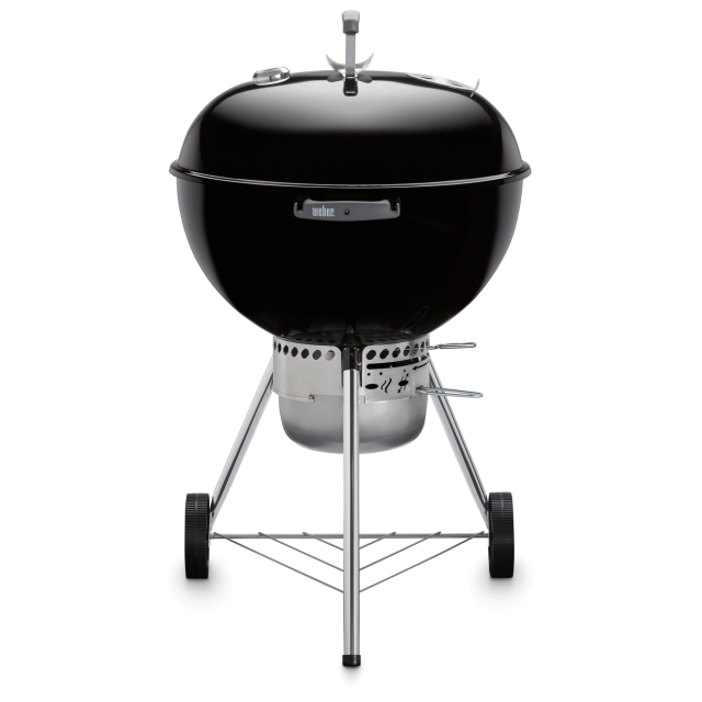 Weber Grills Original Kettle Premium 22" Charcoal Grill, Black