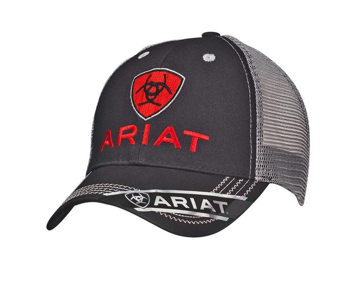 Ariat Logo Mesh Cap Black