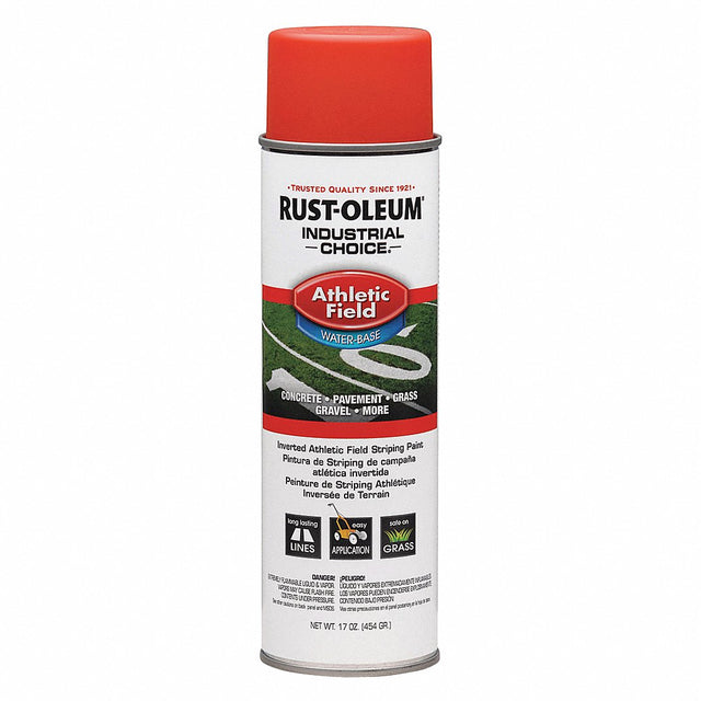 RUST-OLEUM 20OZ Athletic Field Striping Paint - Orange ORANGE