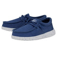 Hey Dude Wally Youth Slub Canvas TRUE_BLUE