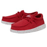 Hey Dude Wally Youth Slub Canvas RED