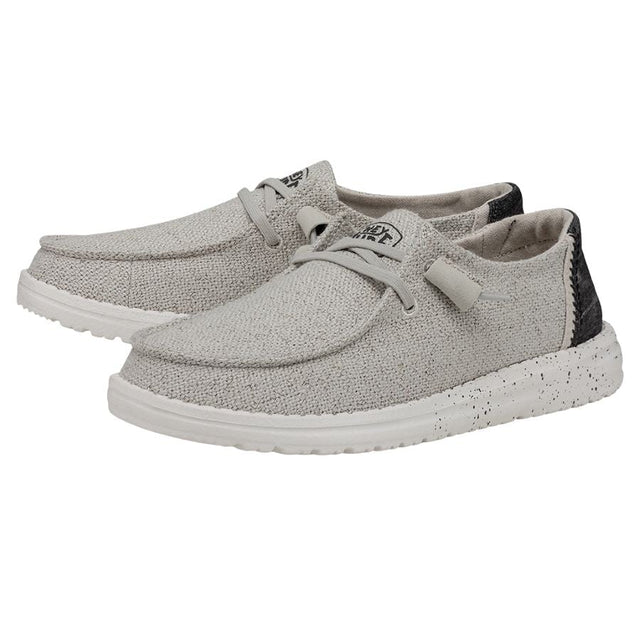 Hey Dude Women's Wendy Woven Light Grey