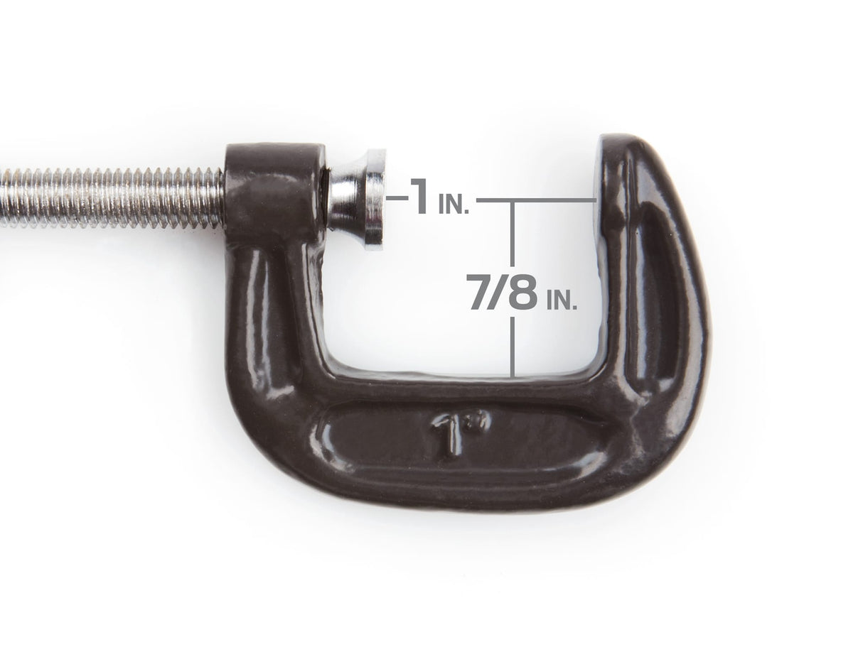 Tekton 1 Inch Malleable Iron C-Clamp