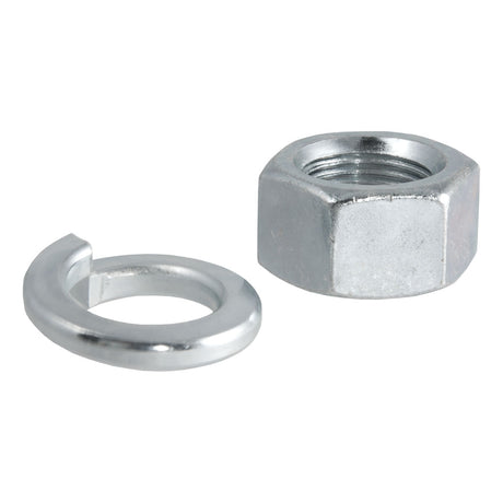 Curt Manufacturing Replacement Trailer Ball Nut and Washer For 3/4 Inch Shank