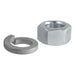 Curt Manufacturing Replacement Trailer Ball Nut and Washer For 1 Inch Shank