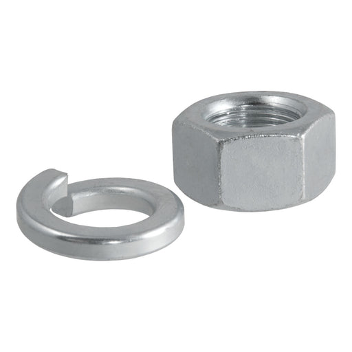 Curt Manufacturing Replacement Trailer Ball Nut and Washer For 1-1/4 Inch Shank