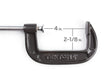 Tekton 4 Inch Malleable Iron C-Clamp