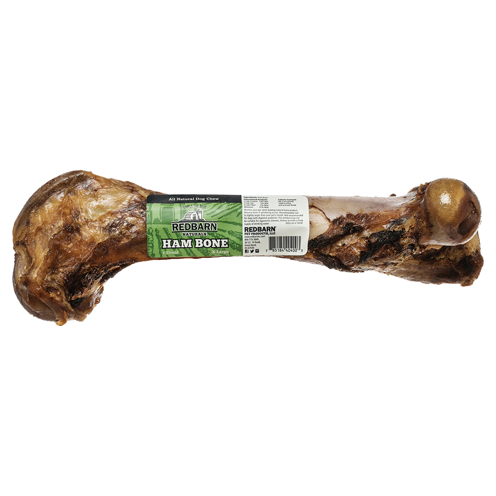 Red Barn Ham Bone Dog Treat