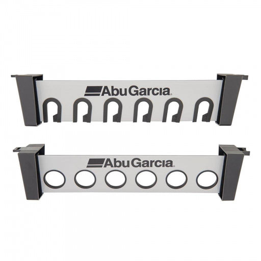 Abu Garcia Horizontal 6 Rod Rack | Model #ABURMH6 Silver