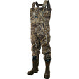 Frogg Toggs Men's Amphib 3.5 Neoprene Camo Bootfoot Waders Realtree Max 5