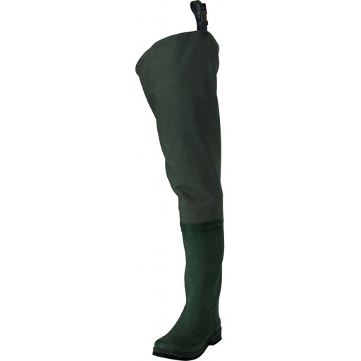 Frogg Toggs Cascades Poly/Rubber Cleated Hip Waders Dark Green/Forest