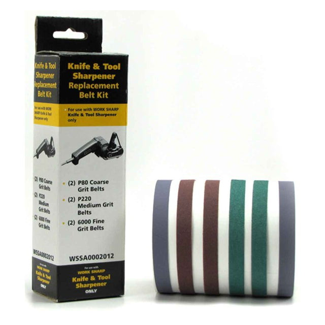 Work Sharp Assorted 6 Pack Sanding Belts