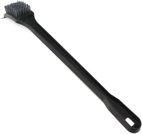 Norpro Safe Grill Brush With Scraper, 17.75", Nylon Bristles