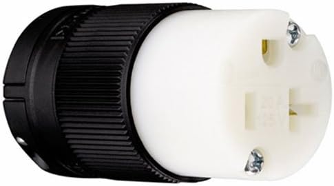 Pass & Seymour 20A 125V Heavy Duty 3-Wire Connector BLACK / 15A