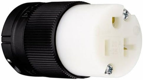 Pass & Seymour 20A 125V Heavy Duty 3-Wire Connector BLACK / 15A