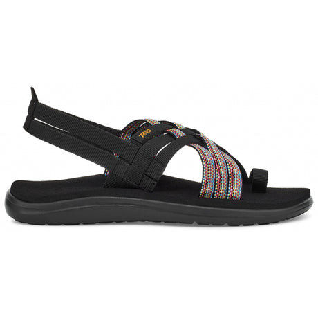 Teva Women's Voya Strappy Antiguous Black Multi