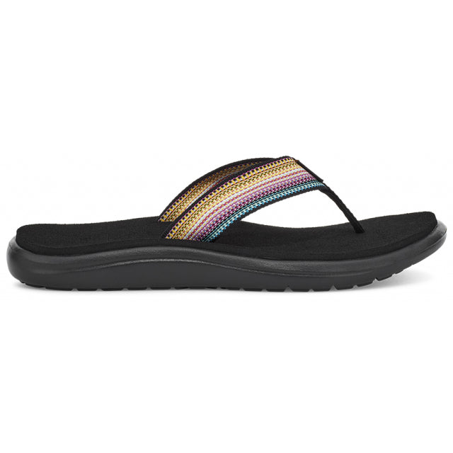 Teva Women's Voya Flip Sandal Antiguous Black Multi