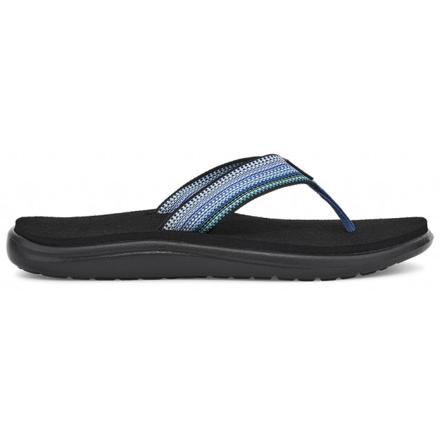 Teva Women's Voya Flip Sandal Antiguous Blue Multi