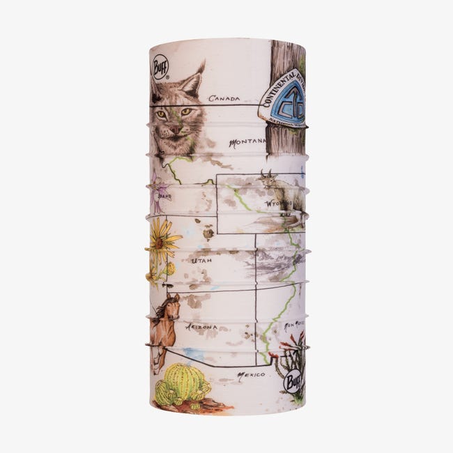 BUFF Original EcoStretch Neckwear Triple Crown Series Continental Divide