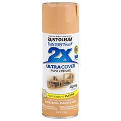 RUST-OLEUM 12 OZ Painter's Touch 2X Ultra Cover Gloss Spray Paint - Gloss Khaki KHAKI