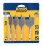 IRWIN INDUSTRIAL TOOL 4PC Spade Bit Set