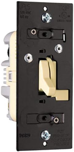 Pass & Seymour 3-Way 1 Pole Dimmer Switch, Ivory