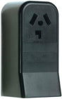 Pass & Seymour 30A 125/250V Non-Grounding Outlet BLACK / 30A