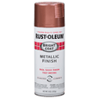 RUST-OLEUM 11 OZ Stops Rust Bright Coat Spray Paint - Rose ROSE