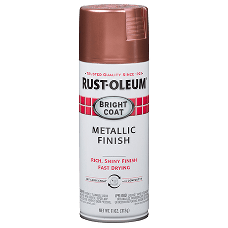 RUST-OLEUM 11 OZ Stops Rust Bright Coat Spray Paint - Rose ROSE