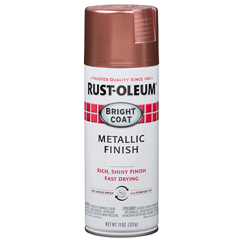 RUST-OLEUM 11 OZ Stops Rust Bright Coat Spray Paint - Rose ROSE