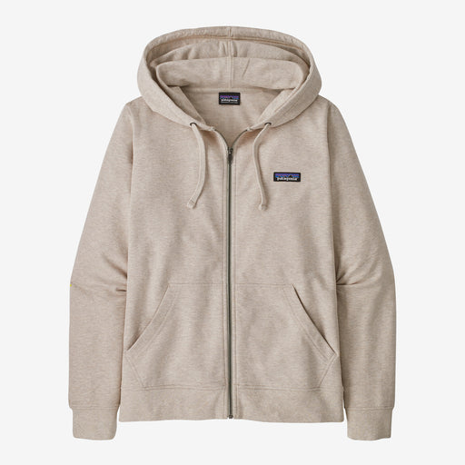 Patagonia Women's Ahnya Full-zip Hoody Dyno white heather