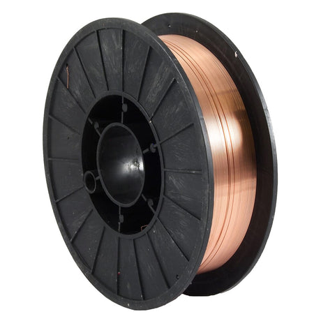 Forney ER70S-6, MIG Welding Wire, Mild Steel, .024 in Diameter x 10 Pound Spool / 10LB