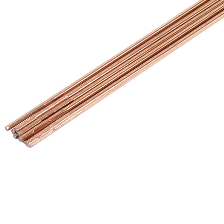 Forney ER70S-6 Brazing, TIG, Steel Rod, 1/8 in x 18 in, 10 Rods